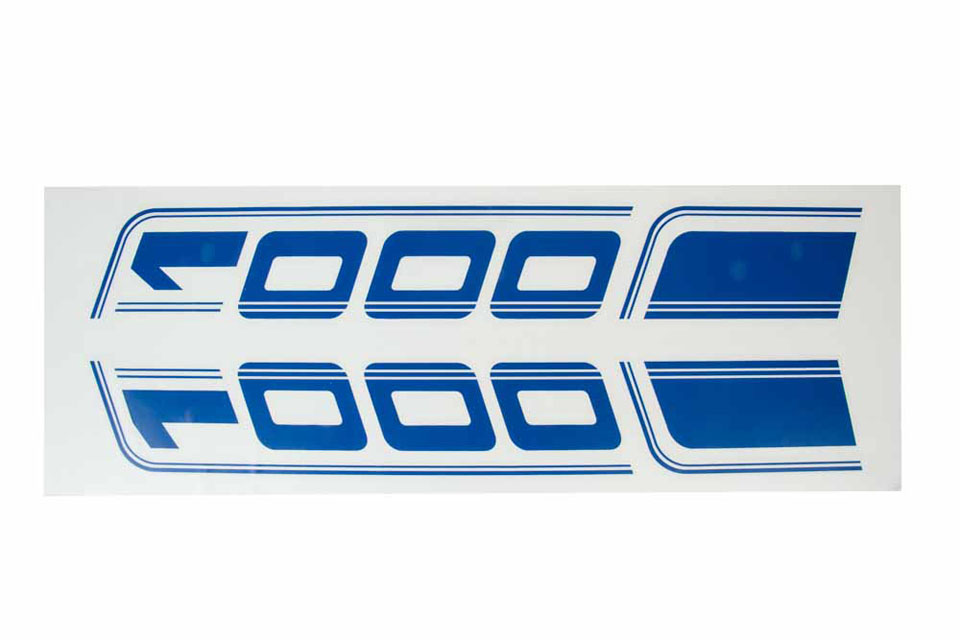 Tank Sticker Set R100 GS Blue